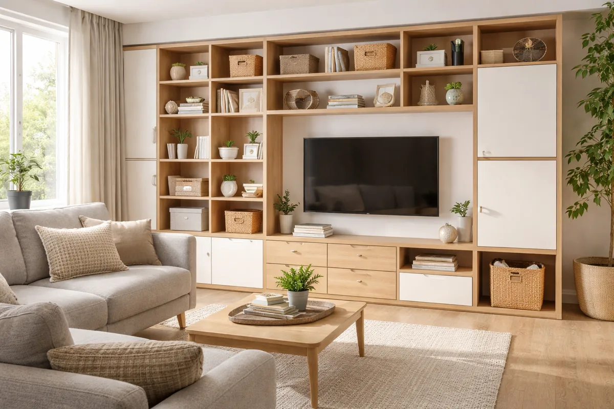 Comment créer un espace de rangement efficace dans son salon