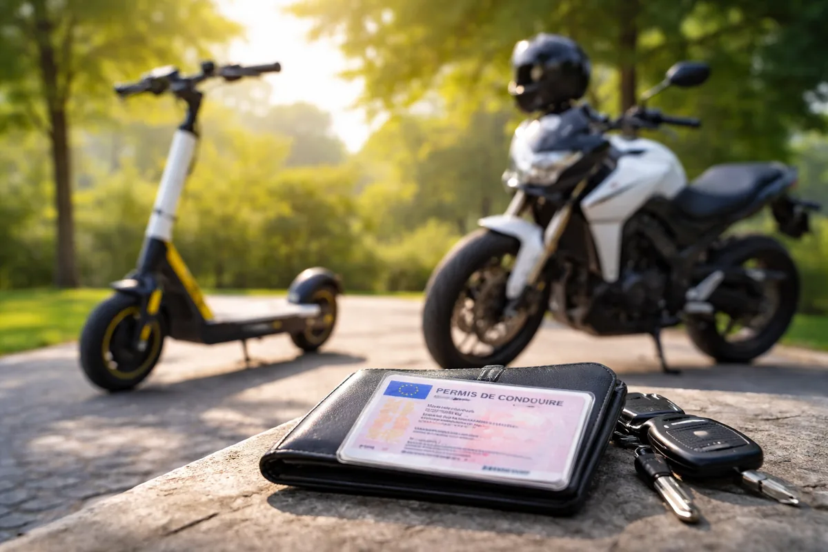 Quelle est la durée de validité d'un permis de conduire pour moto et vélo électrique ?