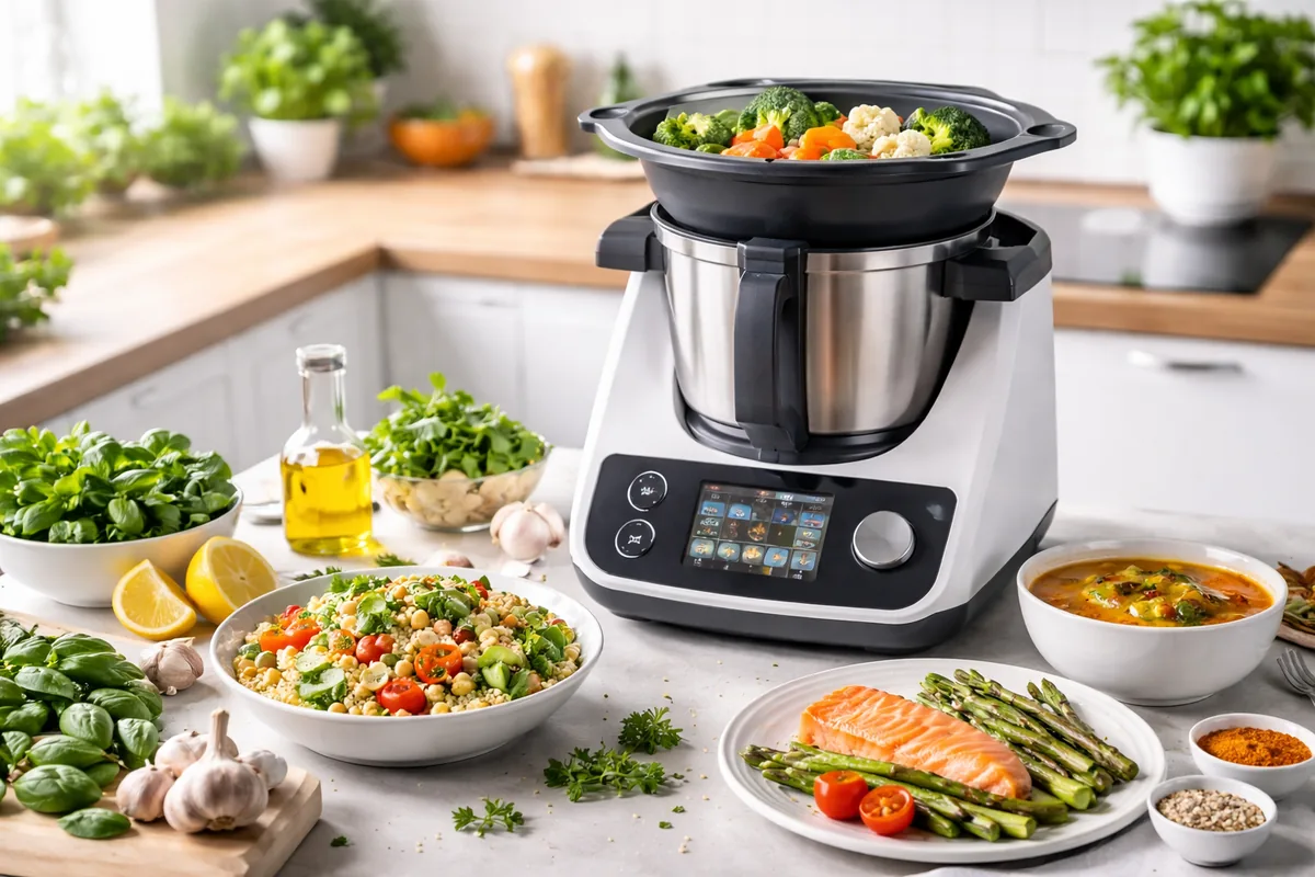Comment préparer des recettes de cuisine saine avec un robot de cuisine multifonction ?