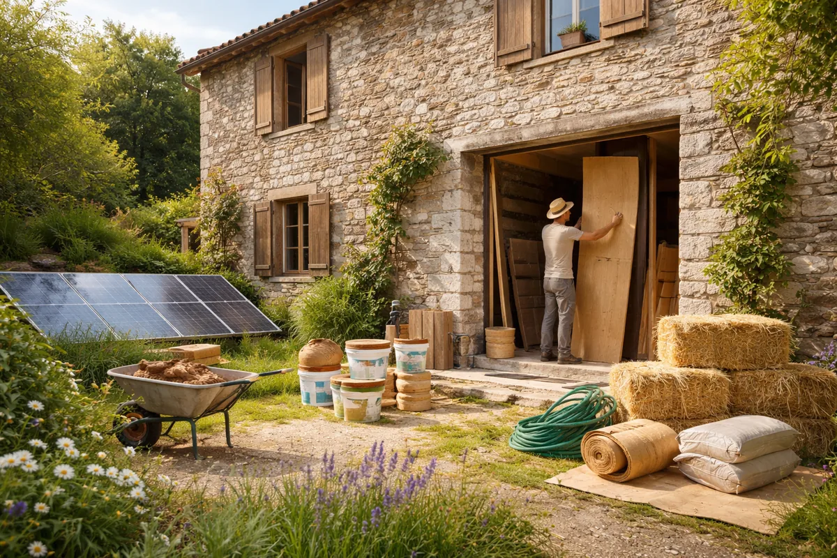 Comment rénover une maison ancienne en respectant l'écologie